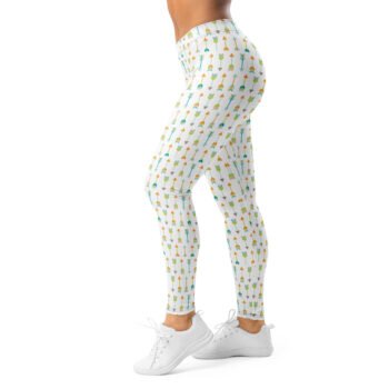 Indian Arrows Leggings Colorful Tribal Yoga Pants