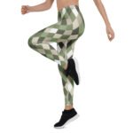 Military Argyle Leggings Camo Diamond Yoga Pants