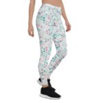 Pastel Polka Dot Leggings Women’s Soft Yoga Pants