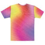 Galaxy Tie Dye T Shirt Vibrant Cosmic Crew Neck Tee