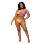 Galaxy Tie Dye Bikini Vibrant Gradient Two Piece Swimsuit