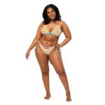 Bohemian Tribal Bikini Colorful Ethnic Swimsuit