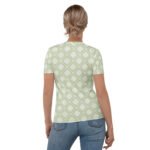 Mint Diamond Pattern T-shirt