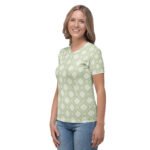 Mint Diamond Pattern T-shirt