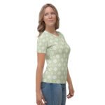Mint Diamond Pattern T-shirt