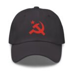 Hammer And Sickle Cap Embroidered Soviet Baseball Hat