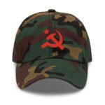Hammer And Sickle Cap Embroidered Soviet Baseball Hat