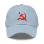Hammer And Sickle Cap Embroidered Soviet Baseball Hat