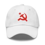 Hammer And Sickle Cap Embroidered Soviet Baseball Hat
