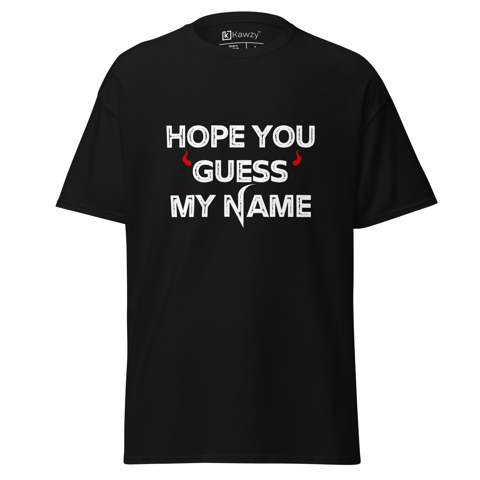 Sympathy for the Devil T-shirt - Hope You Guess My Name Sympathy for the Devil T-shirt - Hope You Guess My Name