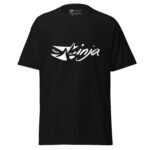 Ninja T-shirt - Stealthy Eyes Design Black Tee