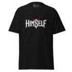 Himself T-shirt - Gothic Metal Devil Horns Black Tee 1 unisex-classic-tee-black-front-6a640169a270f.jpg