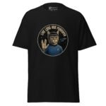 Star Trek Cat T-shirt - Live Long and Purrspers Tee