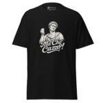 Ma Che Cazzo T-shirt - Italian Gesture Statue Black Tee