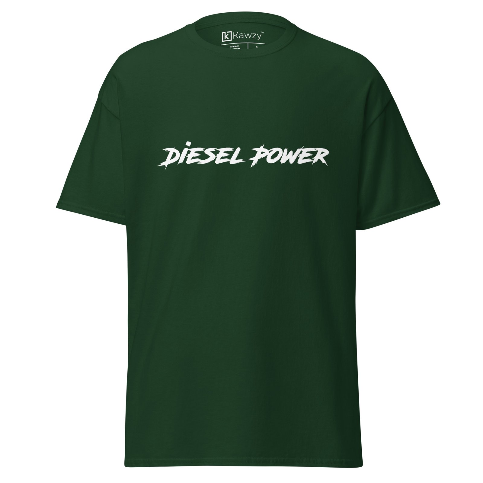 unisex-classic-tee-forest-green-front-6a63534f52acf.jpg
