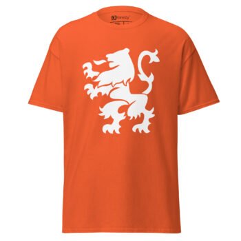 Dutch Lion Coat of Arms T-shirt - Orange Netherlands Tee