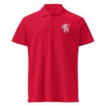Dutch Lion Polo Shirt Embroidered Netherlands Coat Of Arms