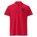 Germany Embroidered Polo German Flag Eagle Design