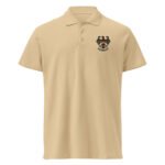 Germany Embroidered Polo German Flag Eagle Design