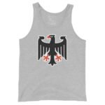 German Eagle Tank Top Bundesadler Emblem Black Tank