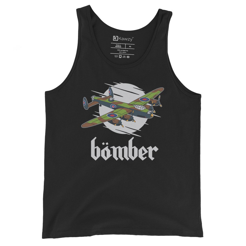 Motorhead Bomber Tank Top Vintage Rock Graphic Tee Motorhead Bomber Tank Top Vintage Rock Graphic Tee