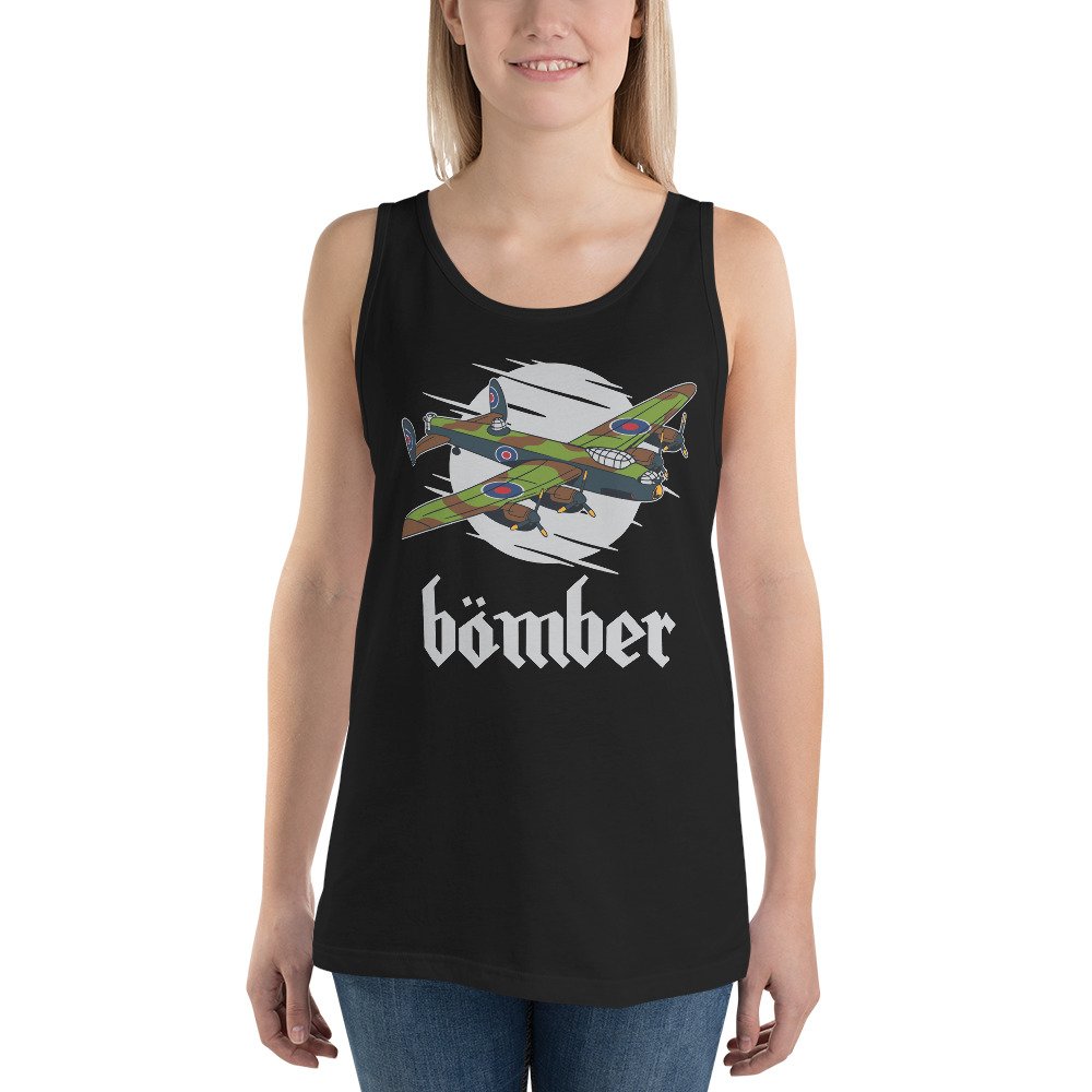 Motorhead Bomber Tank Top Vintage Rock Graphic Tee Motorhead Bomber Tank Top Vintage Rock Graphic Tee