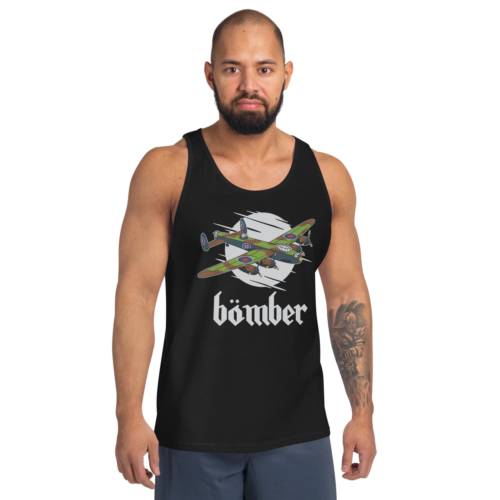 Motorhead Bomber Tank Top Vintage Rock Graphic Tee Motorhead Bomber Tank Top Vintage Rock Graphic Tee
