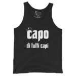 Capo Di Tutti Capi Tank Top Boss Of All Bosses Mafia Tee
