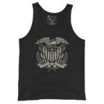 Us Great Seal Tank Top Vintage Patriotic Eagle Tee