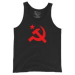 Hammer And Sickle Tank Top Soviet Symbol Black Tank