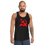 Hammer And Sickle Tank Top Soviet Symbol Black Tank
