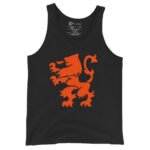 Dutch Lion Tank Top Orange Netherlands Coat Of Arms Design