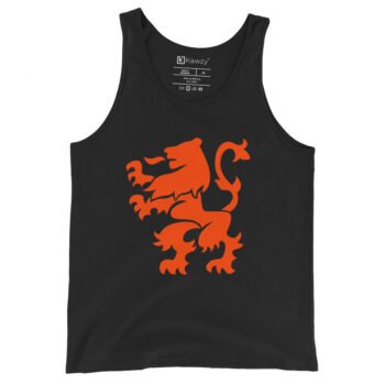 Dutch Lion Tank Top Orange Netherlands Coat Of Arms Design