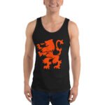 Dutch Lion Tank Top Orange Netherlands Coat Of Arms Design
