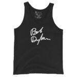 Bob Dylan Signature Tank Top Official Autograph Design