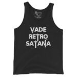 Vade Retro Satana Tank Top Latin Catholic Prayer Design