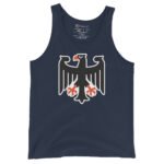 German Eagle Tank Top Bundesadler Emblem Black Tank