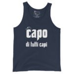 Capo Di Tutti Capi Tank Top Boss Of All Bosses Mafia Tee