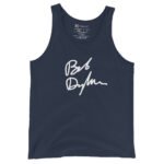 Bob Dylan Signature Tank Top Official Autograph Design