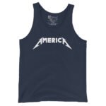 Metallica America Tank Top Heavy Metal Patriotic Design