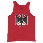 German Eagle Tank Top Bundesadler Emblem Black Tank