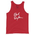 Bob Dylan Signature Tank Top Official Autograph Design