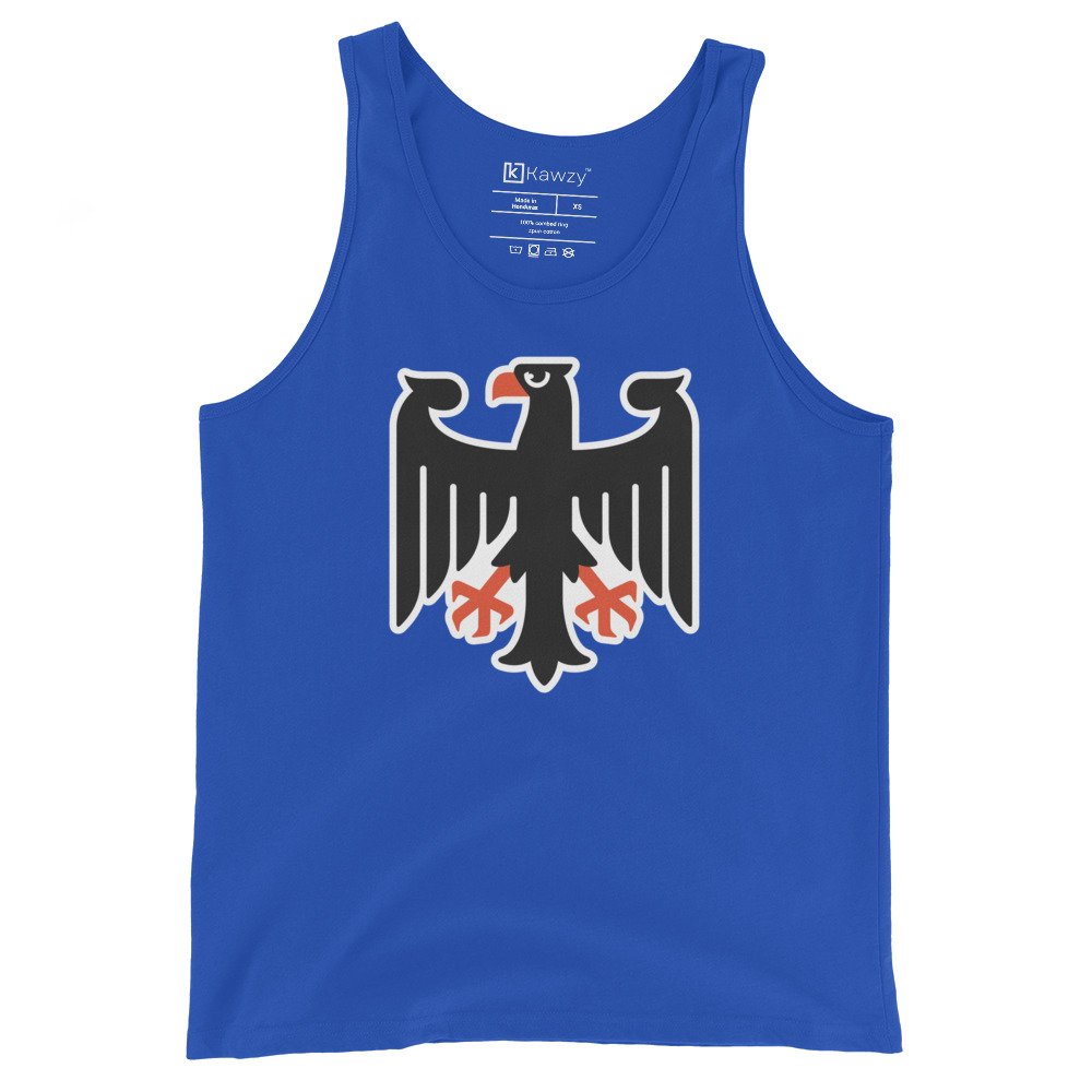German Eagle Tank Top Bundesadler Emblem Black Tank German Eagle Tank Top Bundesadler Emblem Black Tank