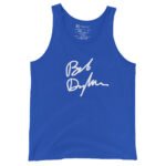 Bob Dylan Signature Tank Top Official Autograph Design