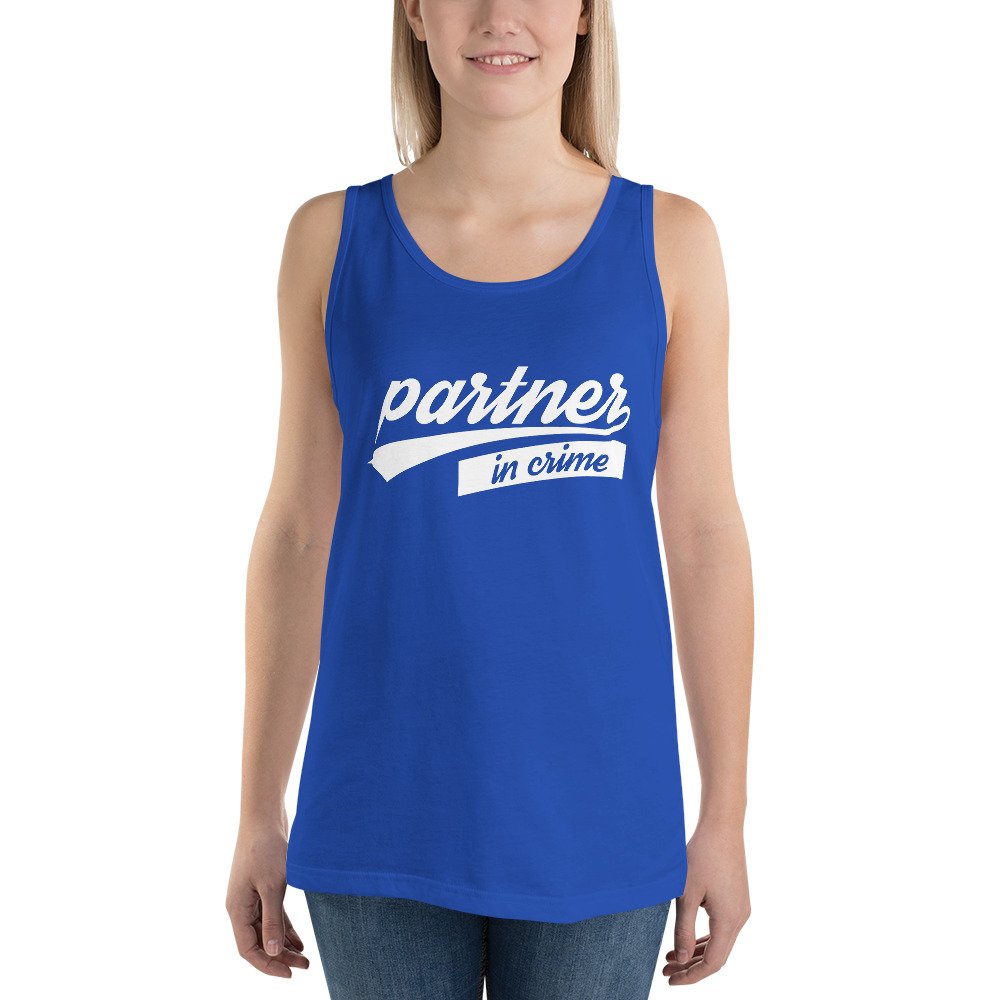 Partner In Crime Tank Top Best Friend Matching Tees Partner In Crime Tank Top Best Friend Matching Tees