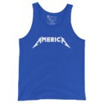 Metallica America Tank Top Heavy Metal Patriotic Design