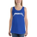 Metallica America Tank Top Heavy Metal Patriotic Design