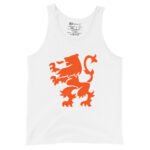 Dutch Lion Tank Top Orange Netherlands Coat Of Arms Design