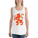 Dutch Lion Tank Top Orange Netherlands Coat Of Arms Design