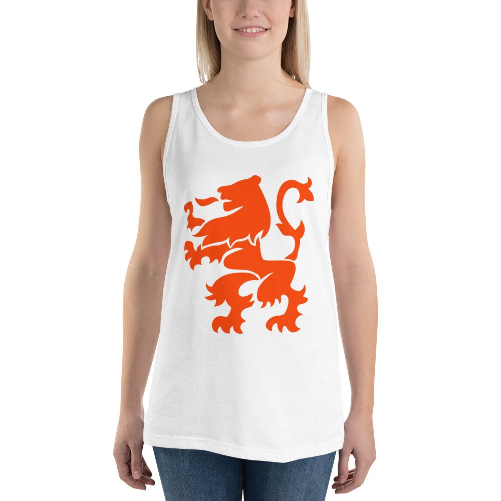 Dutch Lion Tank Top Orange Netherlands Coat Of Arms Design Dutch Lion Tank Top Orange Netherlands Coat Of Arms Design